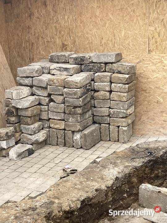 Bloczek betonowy z odzysku około 500 sztuk 150