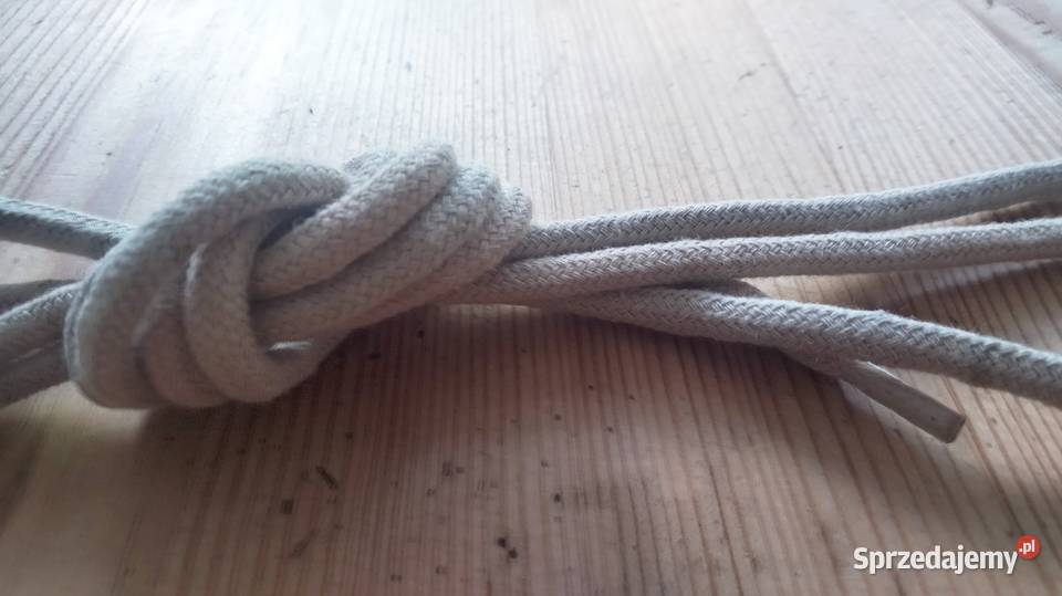 Sznurowadła okrągłe grube długość 75 kolor jasny wielkopolskie Ostrów Wielkopolski sprzedam