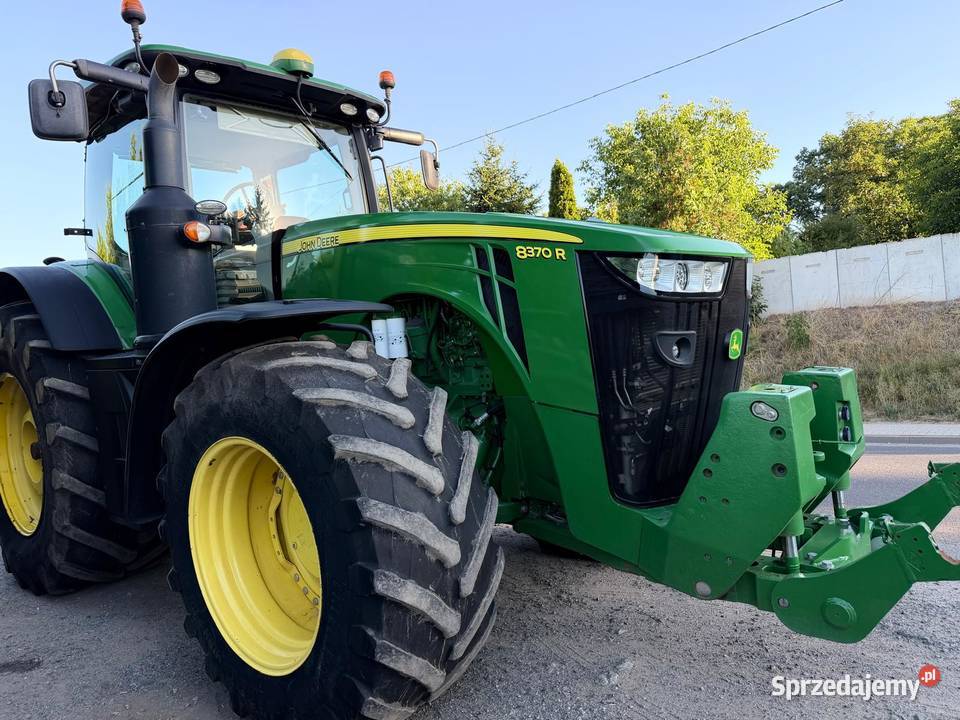 Ciągnik rolniczy John Deere 8370R skrzynia John Deere Nowa Ruda