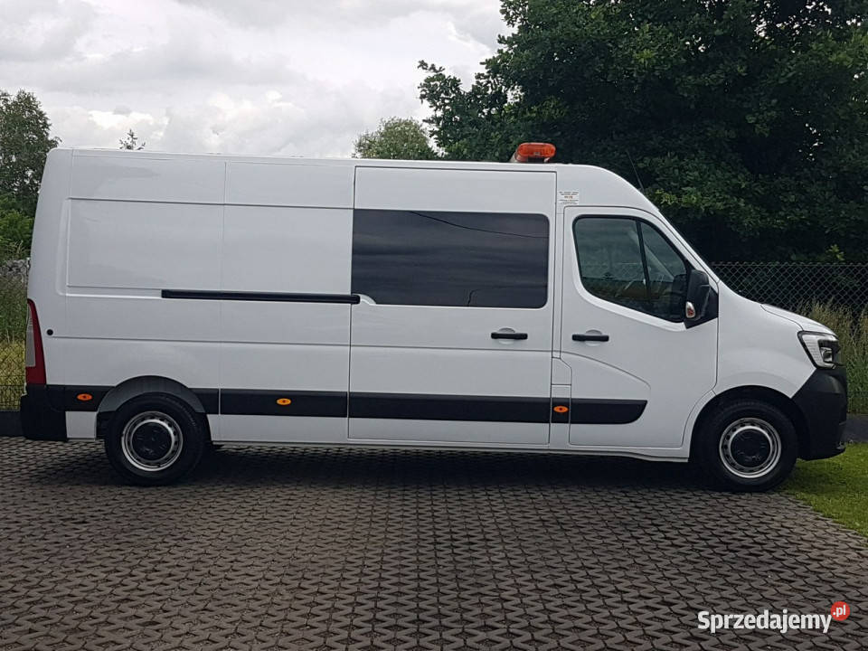 Renault Master 7 OSÓb L3H2 BRYGADÓWKA DŁUGI Poręba