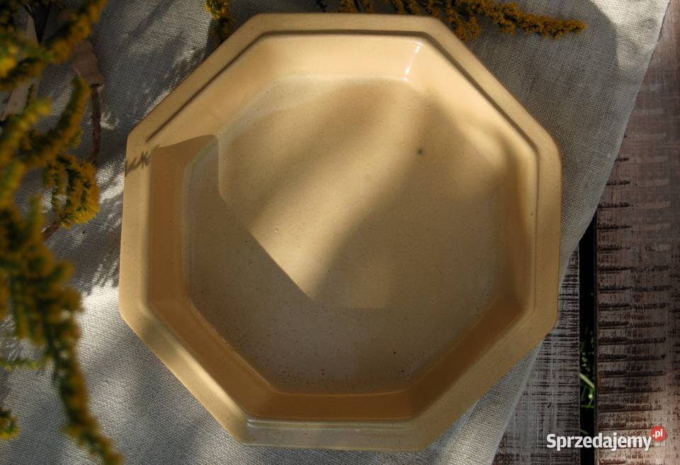 Ceramika kamionka Bolesławiec piasek patera lubelskie