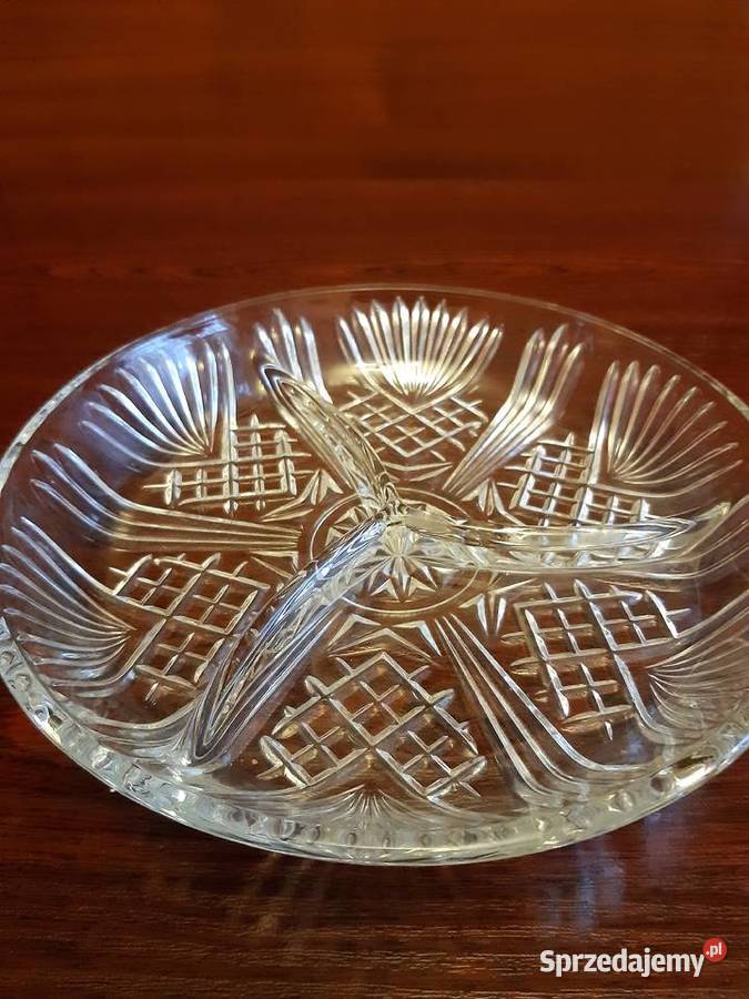 salaterka kryształowa