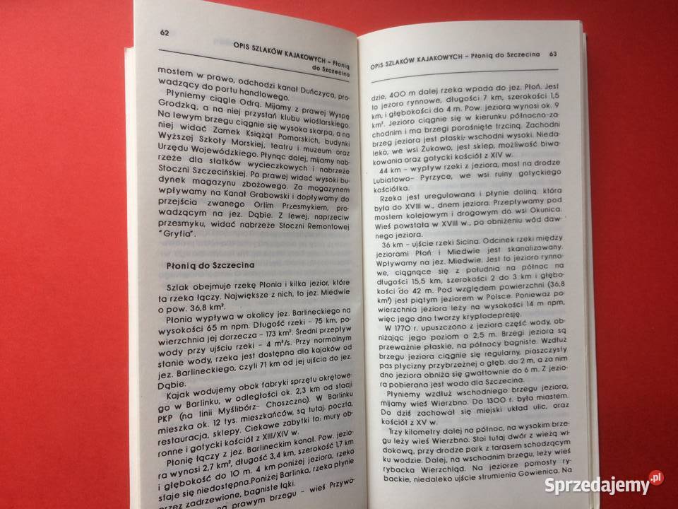 541 Turystyczne Szlaki Wodne Województwa Szczecin