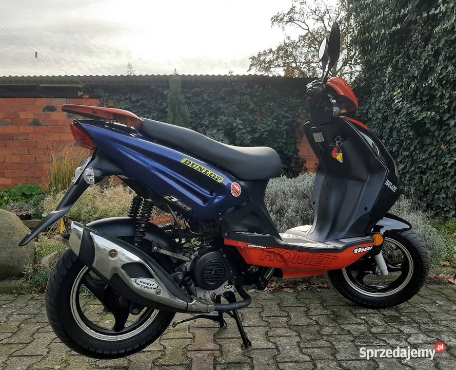 Zadbany Skuter Romet 747 50ccm 4t 2009r 4858 60h Tuczno