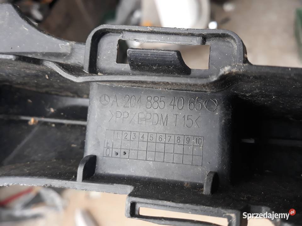 MERCEDES W204 WZMOCNIENIE ZDERZAKA PRZÓD Międzychód