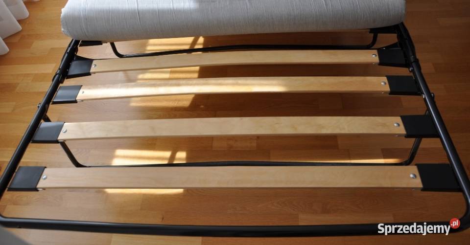 Sofa 2 os z funkcją rozkładania i puf RADPOL Płock