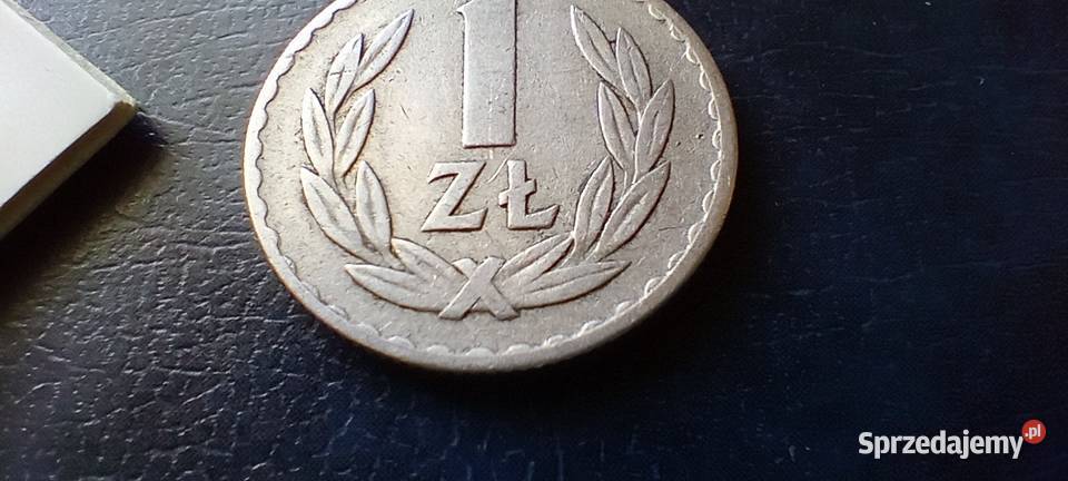 Stare monety 1 złoty 1957 PRL Polska podkarpackie