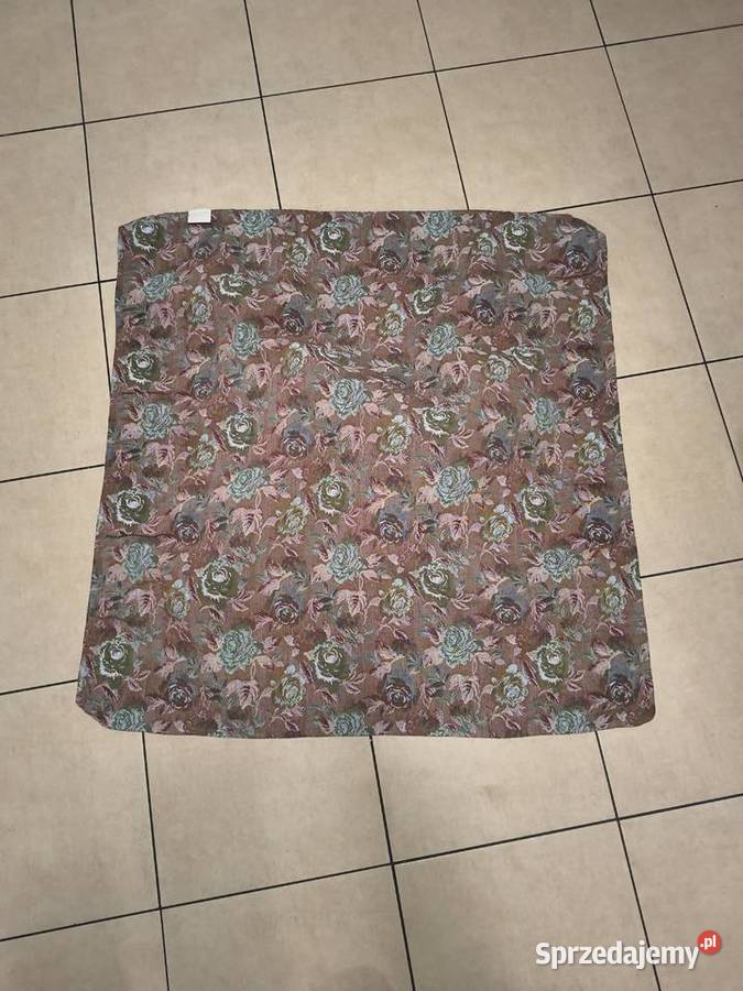 Narzuta kapa gobelinowa Beliani wzór kwiatowy Chorzew