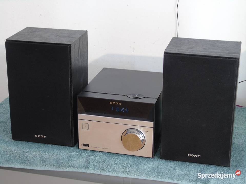Wieża Sony USB mp3 CD RDS AUXkolumny DOSTAWA