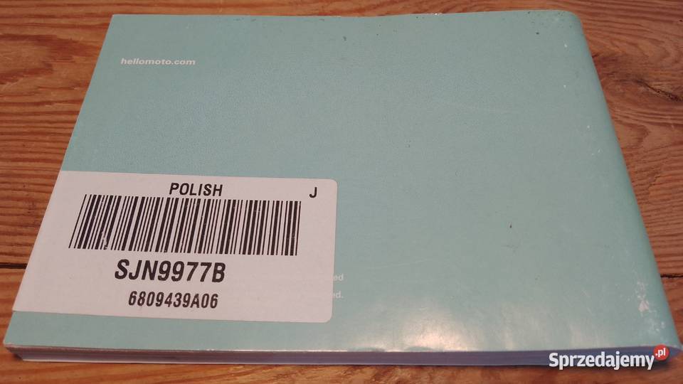 instrukcja Motorola V50 warmińsko-mazurskie Olsztyn