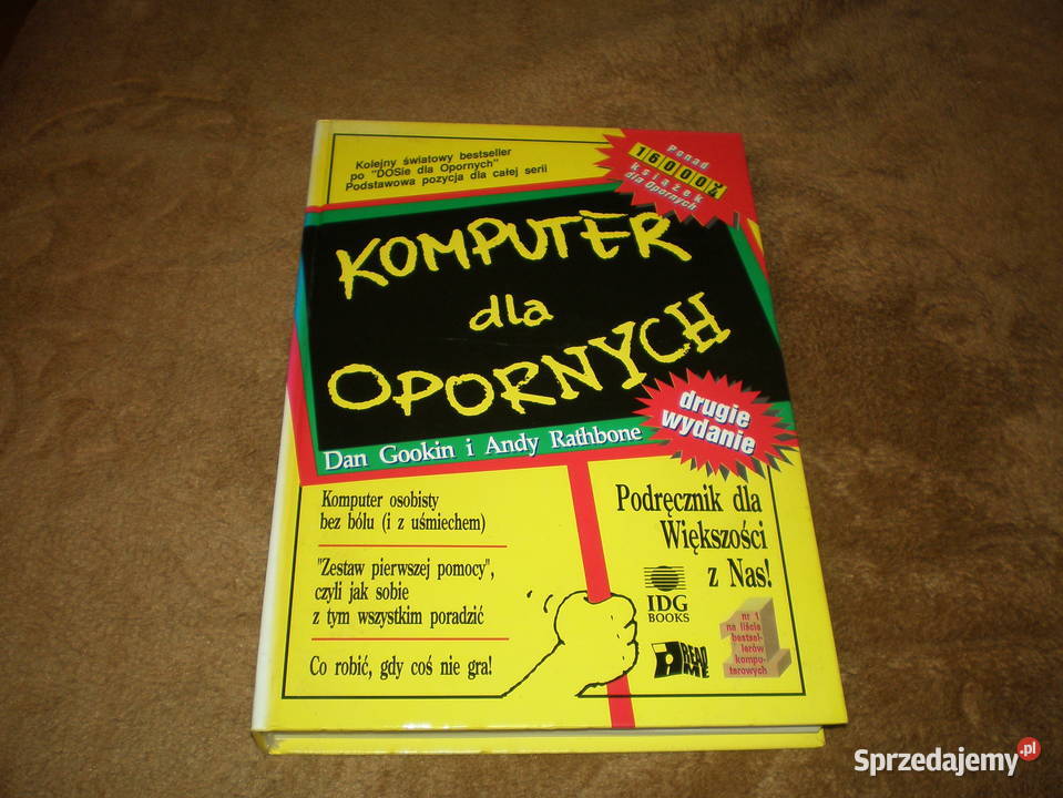 Sprzedam książkę komputer opornych używana stan Piekary Śląskie