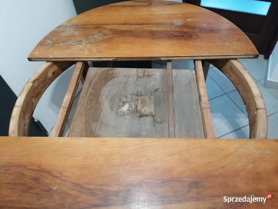 Stół okrągły styl lata 60te PRL Łódź