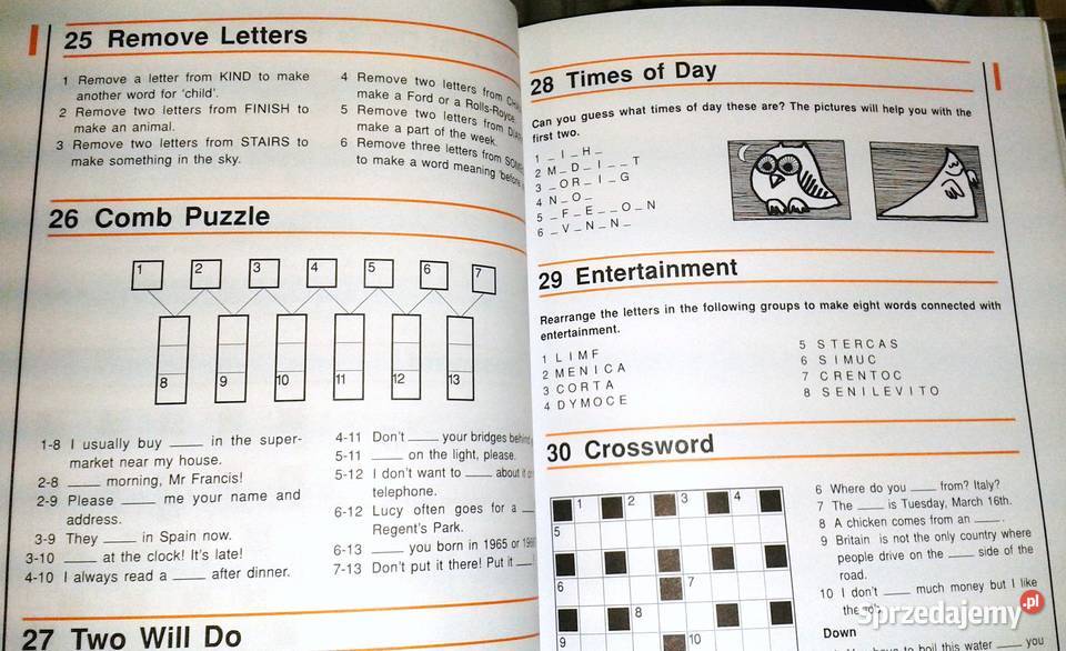 English in Puzzles Anna Berestowska Adam Sumera Pozostałe lubelskie Chełm