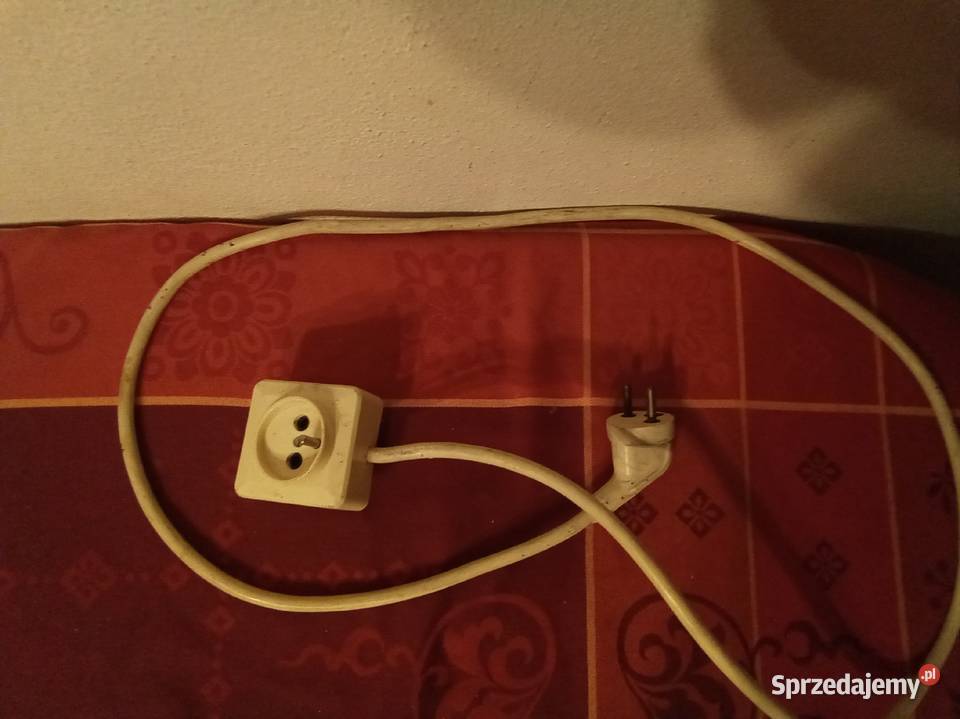 Przedłużacz z okresu PRL Polska produkcja Warszawa