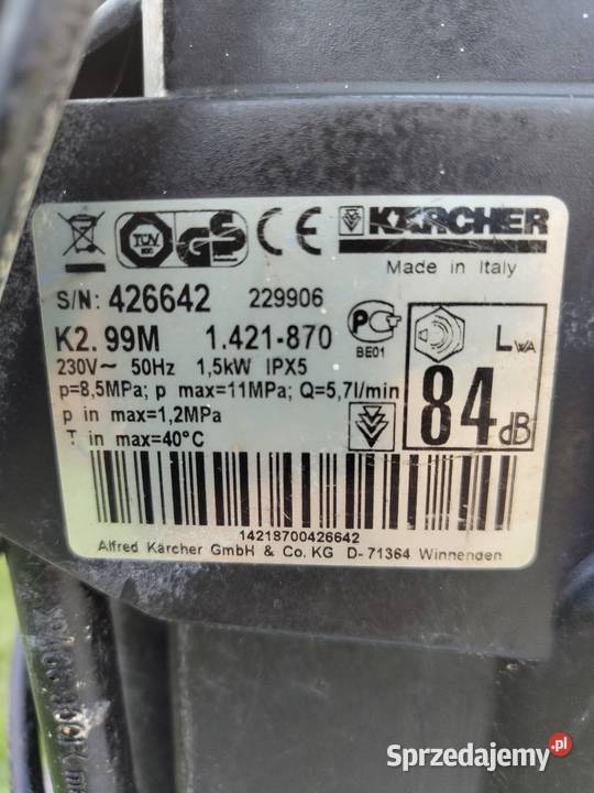 Sprzedam myjka Karcher Zamość