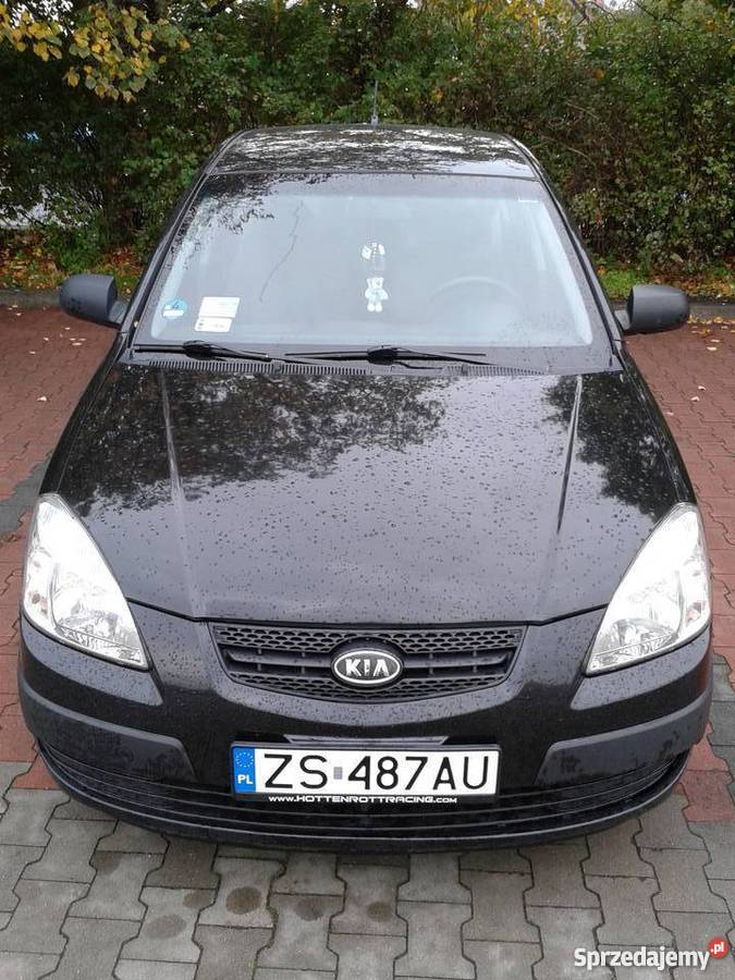 KIA RIO II 2005 CZARNA PERŁA HATCHBACK OKAZJA Rok produkcji 2005 Szczecin