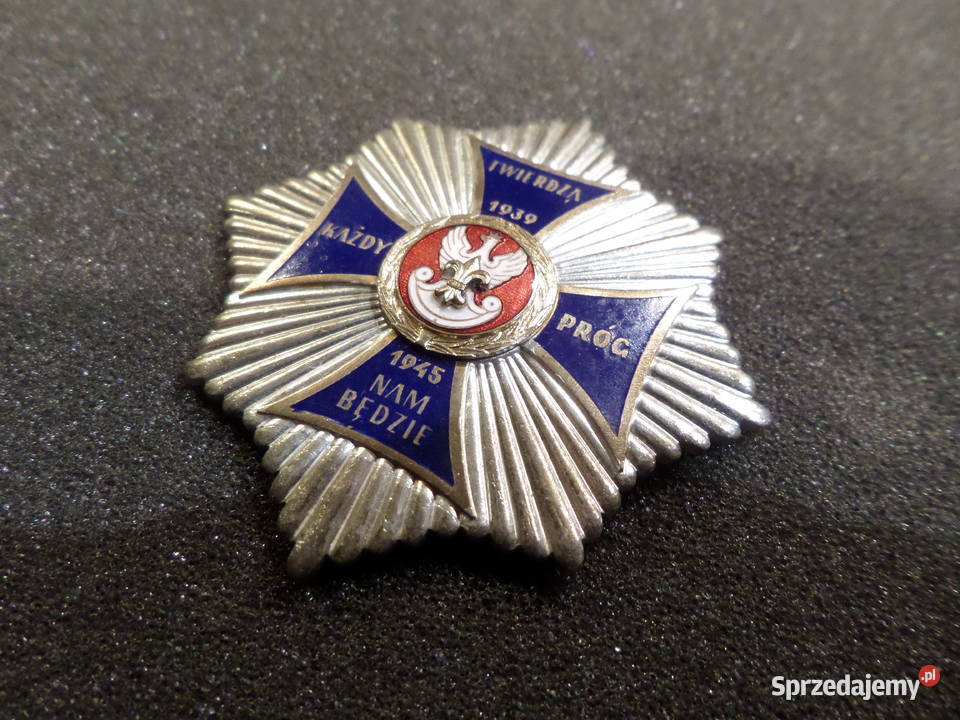 Harcerski Konspiracyjny Złoty Krzyż z Gwiazdą wielkopolskie Poznań