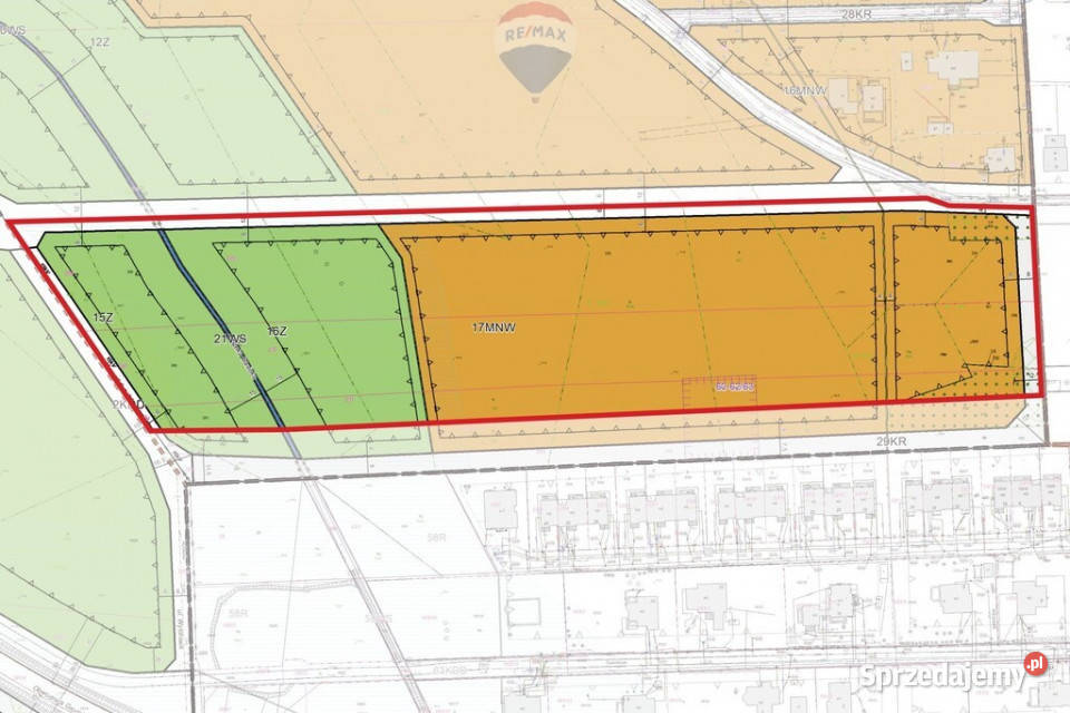 Grunty inwestycyjne 338 ha Kozery Grodzisk Maz sprzedam