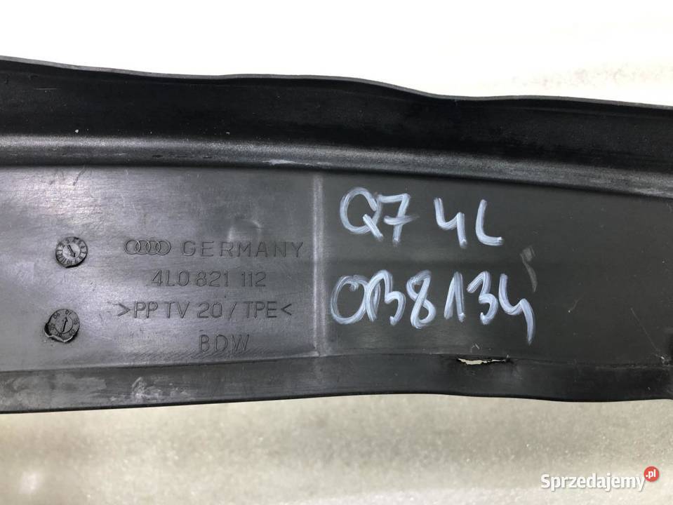 OSŁONA BŁOTNIKA PRAWA AUDI Q7 4L 4L0821112