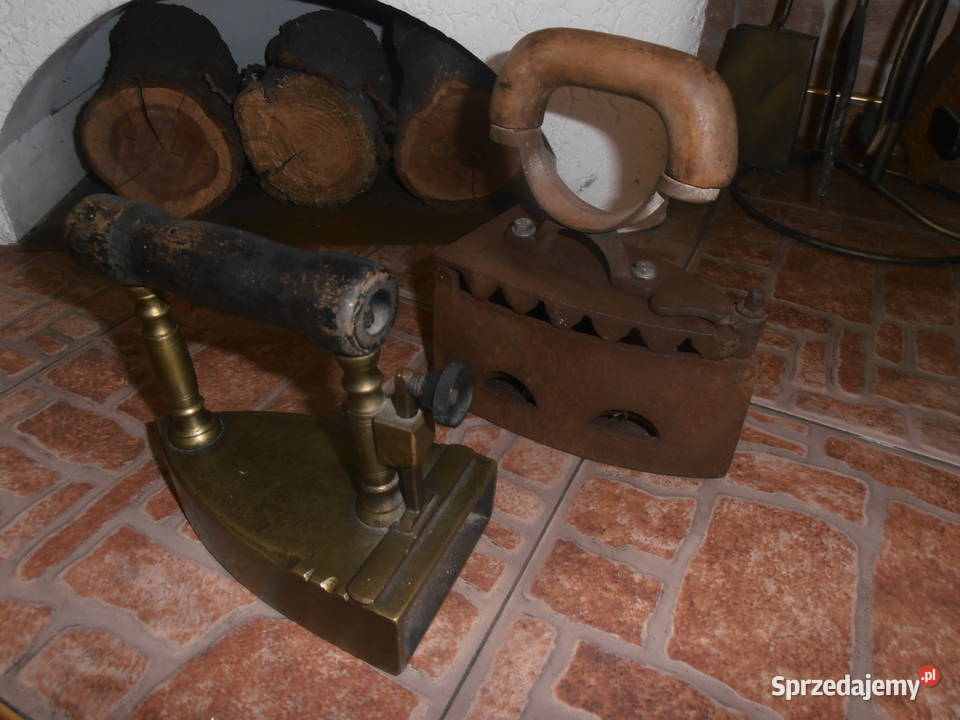 Zabytkowe żelazko dekoracja Kielce