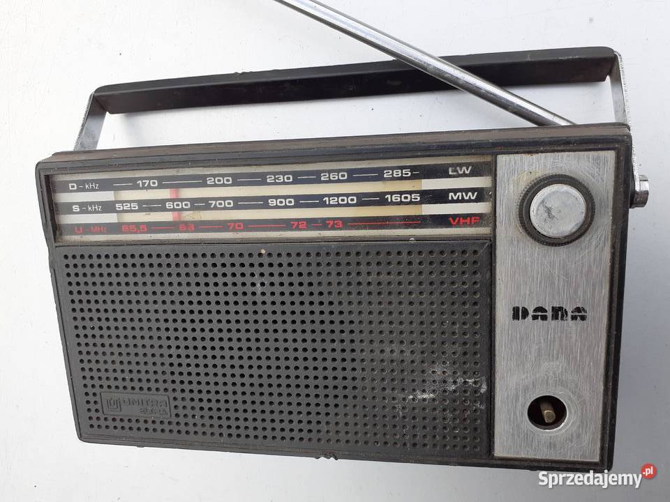 Radio Dana,Unitra Eltra,PRL,vintage