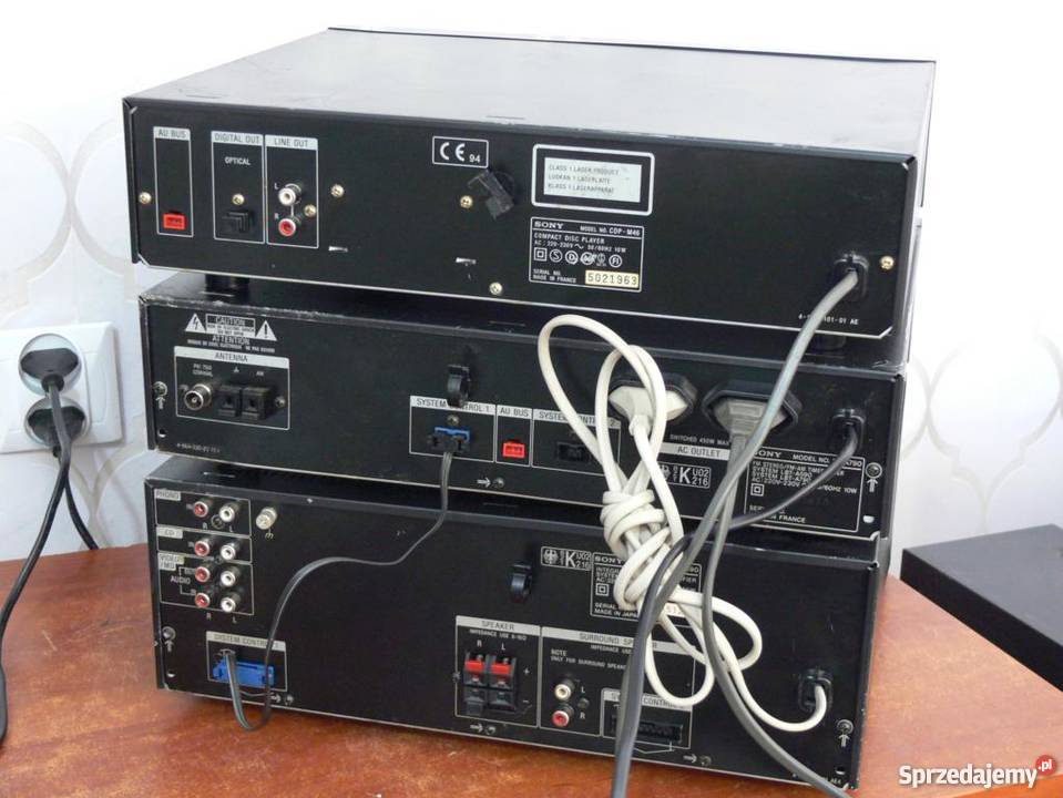 Wzmacniacz korektor CD i tuner Sony LBTA590