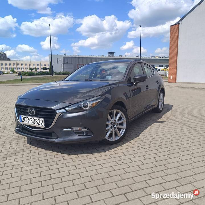 Mazda 3 2017 asystent pasa ruchu podlaskie Grajewo sprzedam