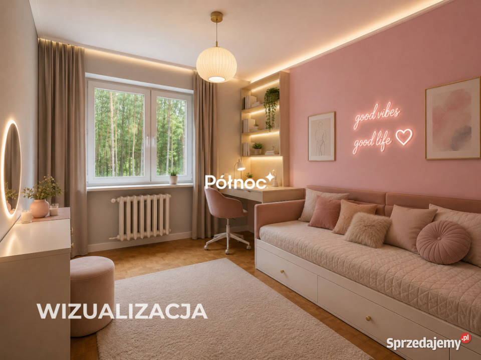 3 pokoje z widokiem na las 5760m Siemiatycze oddzielna kuchnia
