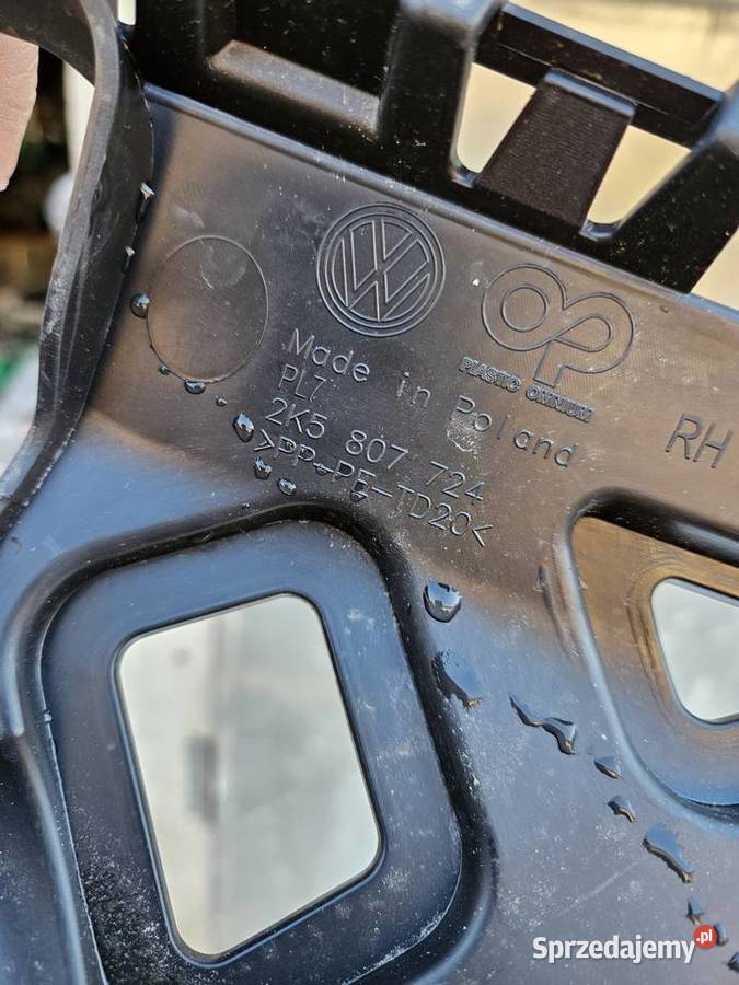 VW CADDY 2K5 ŚLIZG PRAWY ZDERZAKA PRZÓD Międzychód