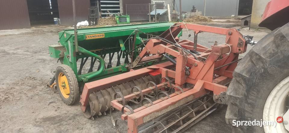 Zestaw uprawowo siewny 3m amazone d7 nieuszkodzony Agregaty Bieganowo