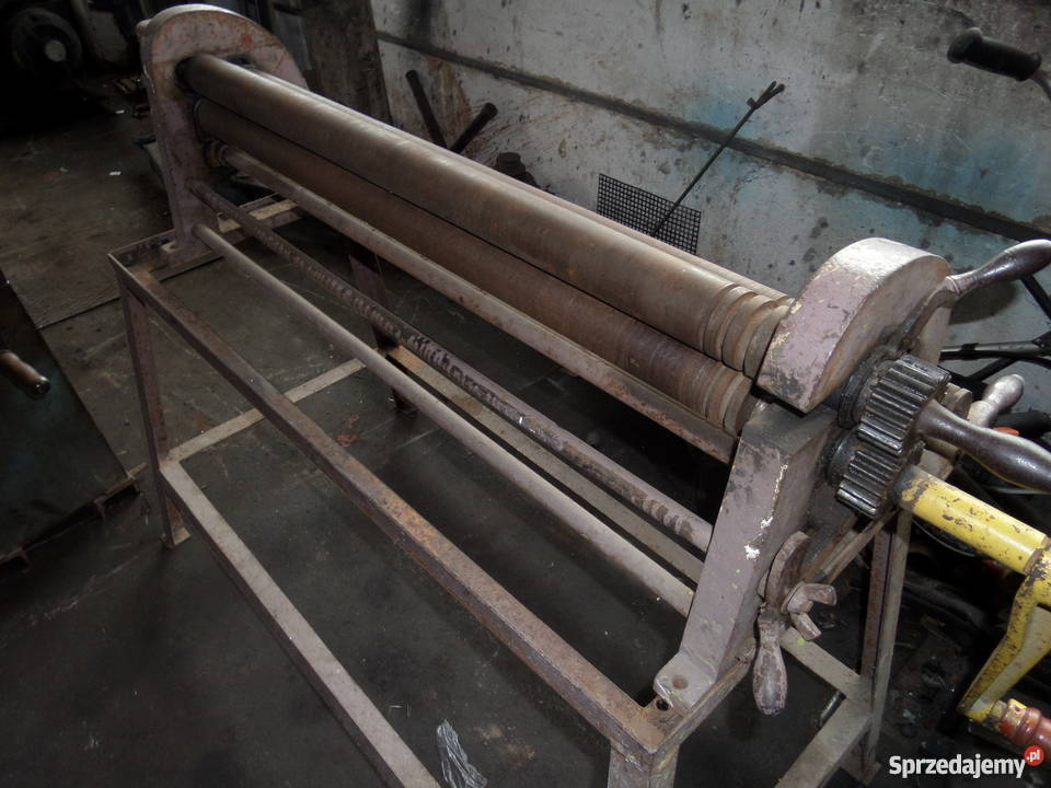 WALCARKA ZWIJARKA GIĘTARKA DO BLACHY PRL 1030mm Ostrów Wielkopolski