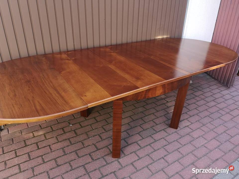 Stół ArtDeco Duży 292 Orzech Antyk Stary Swarzędz