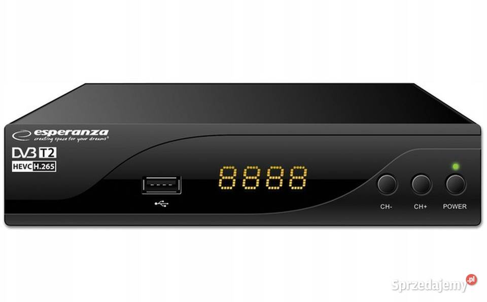 Dekoder DVBT2 HEVC internet LAN WIFI USB Nowy Warszawa