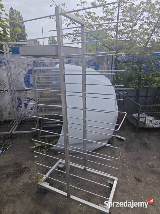 Regały na tace piekarnicze 96x50x200 na kółkach Szczecin