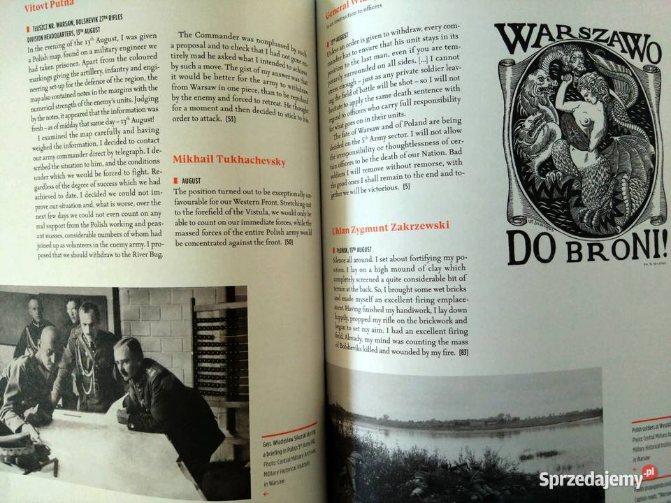 The Battle for Warsaw 1920 Independence Regained historia, archeologia Warszawa