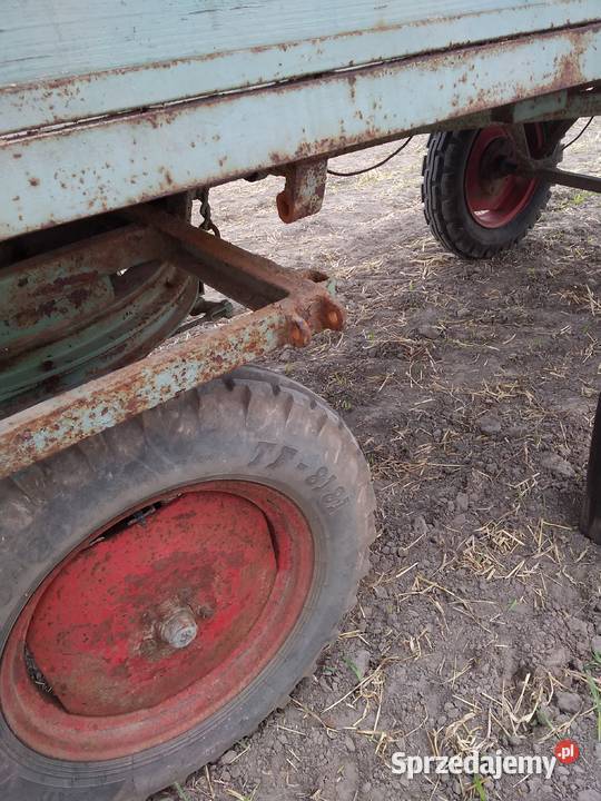 Przyczepa rolnicza niemiecka Gostyń