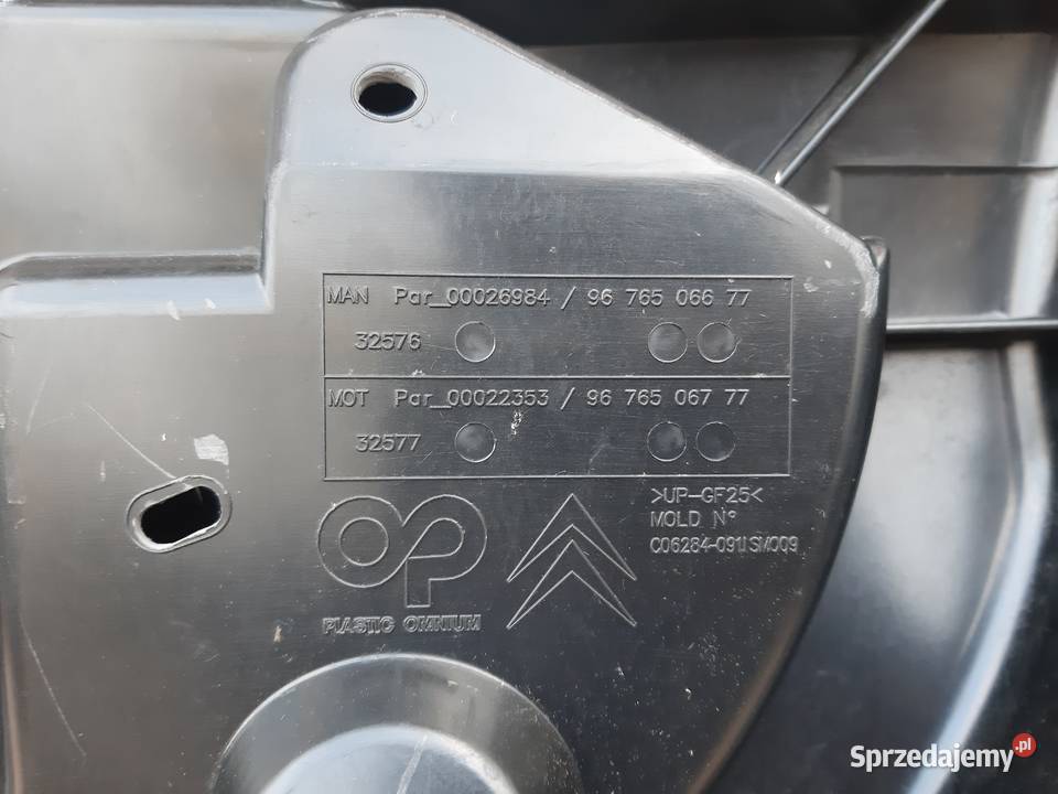 CITROEN C4 GRAND PICASSO KLAPA BAGAŻNIKA TYŁ osobowe Trzciel sprzedam