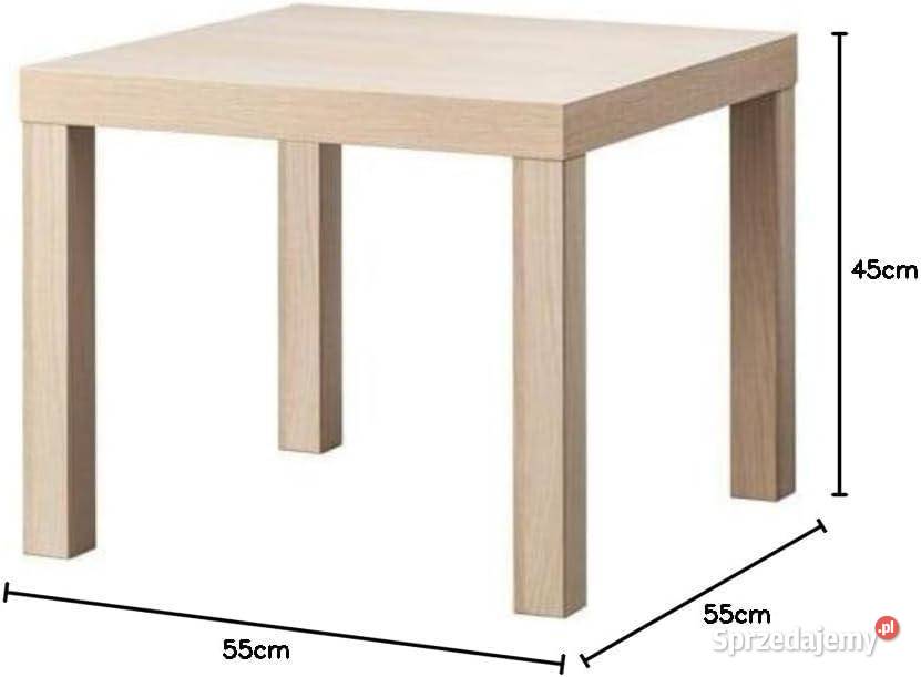 IKEA LACK stolik 55x55 jasne drewno dąb 30 sprzedam