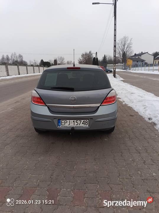 Opel astra h 14 16v 90 1400cm3 śląskie Rzeniszów