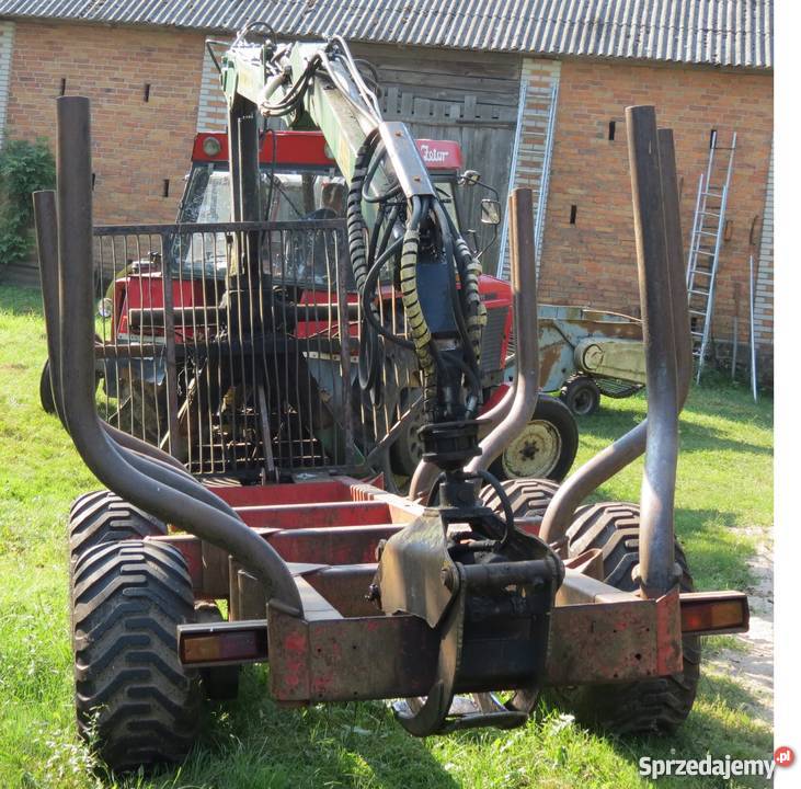 Ciągnik przyczepa leśna Zetor Sosnowica