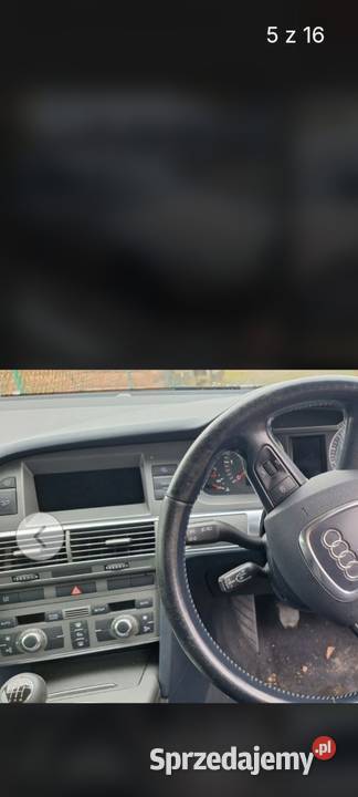 Audi a6c6 z 2006rWersja Angielska zarejstrowany gniazdo USB