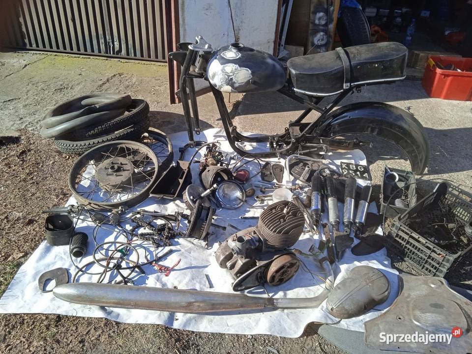 Shl m11 1967 nie wsk wfm mz junak dolnośląskie Strzegomiany