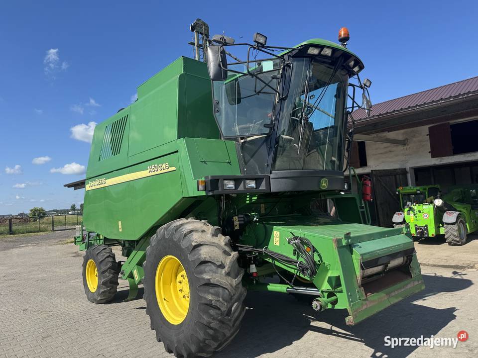 Używany kombajn zbożowy John Deere 1450 CWS sprzedam