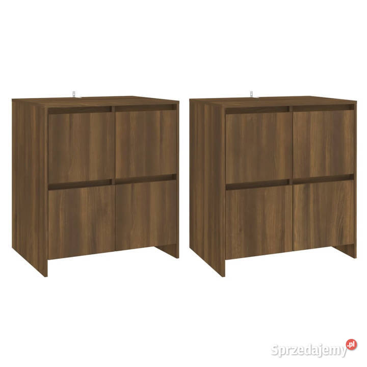 Szafki 2 brązowy dąb 70x41x75 płyta wiórowa mazowieckie Warszawa