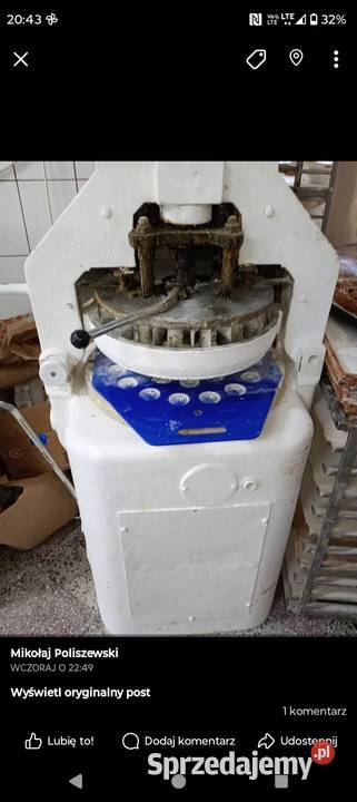 Dzielarka do bułek firma spomasz Waleńczów sprzedam