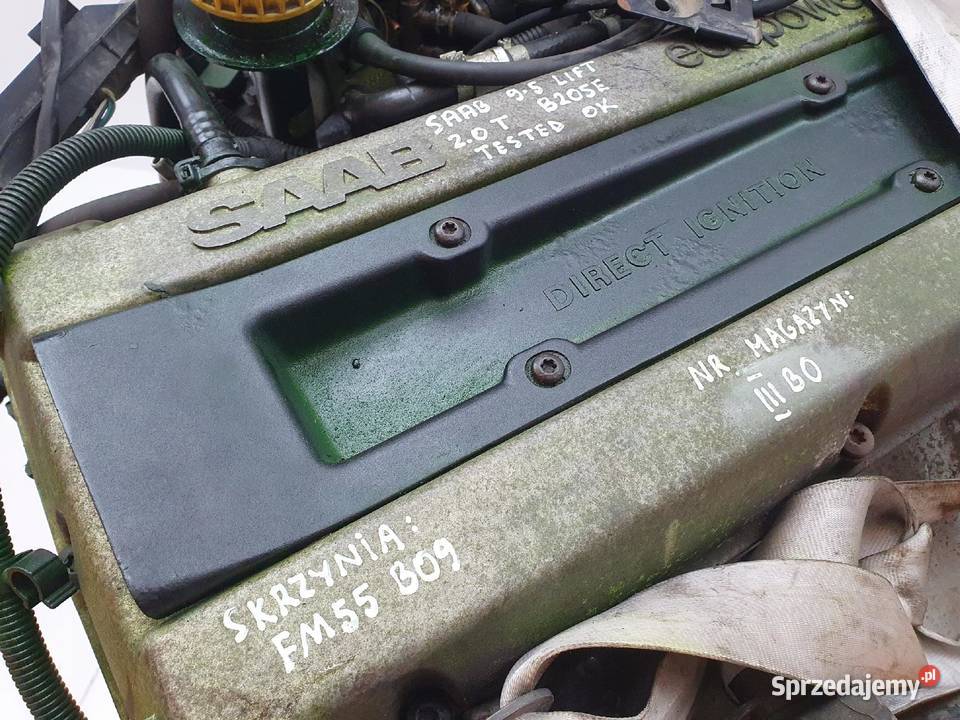 SILNIK BEZ OSPRZĘTU Saab 95 95 20 T TURBO 150 Silniki kompletne lubelskie Chełm