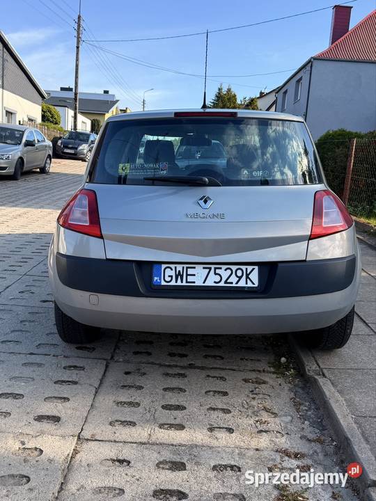 Renault Megane II 2004 r benzyna 16 Wejherowo