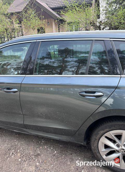 Drzwi Lewy Tył Skoda Octavia IV Kombi KOLOR LF7Y Warszawa