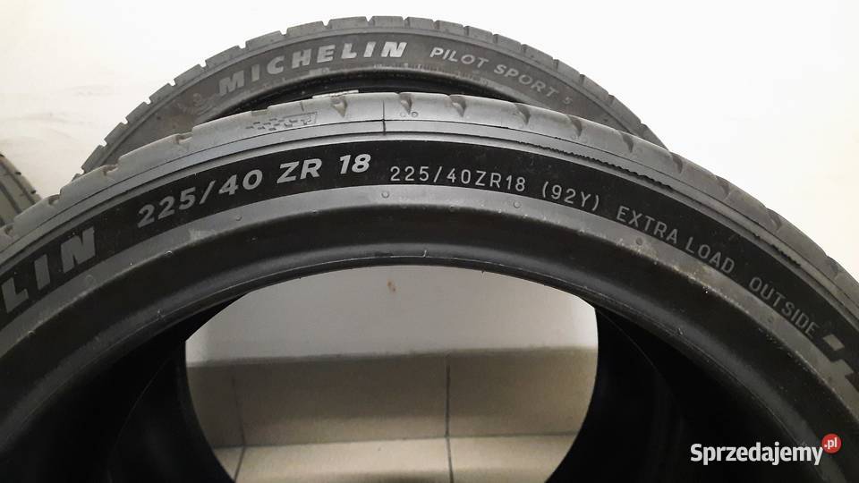 MICHELIN PILOT SPORT 5 22540ZR18 92Y XL 4 Warszawa sprzedam