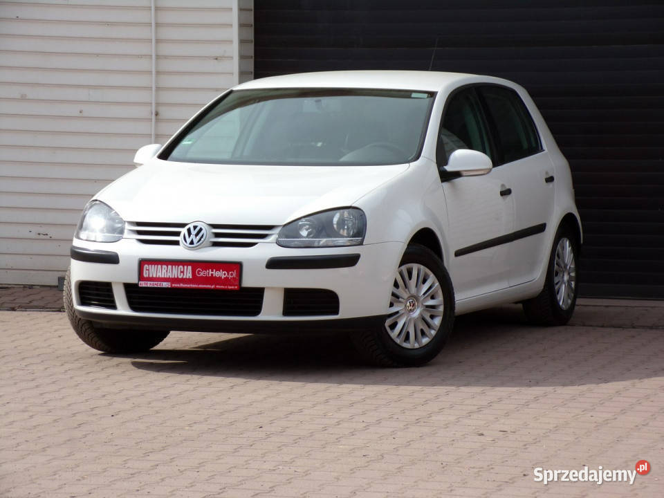 Volkswagen Golf V 20032008 biały Mikołów
